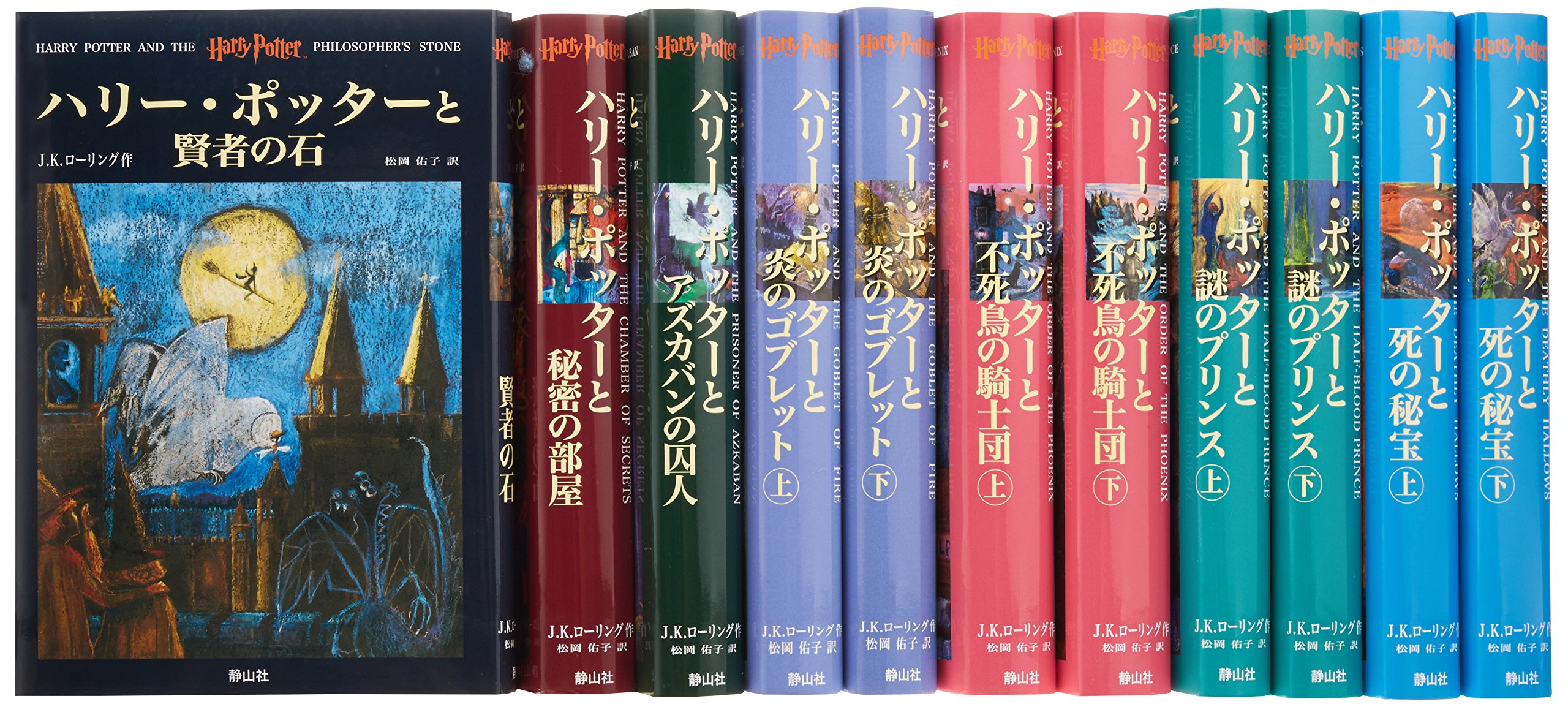 ハリーポッターシリーズのページ数まとめ【原作・洋書】